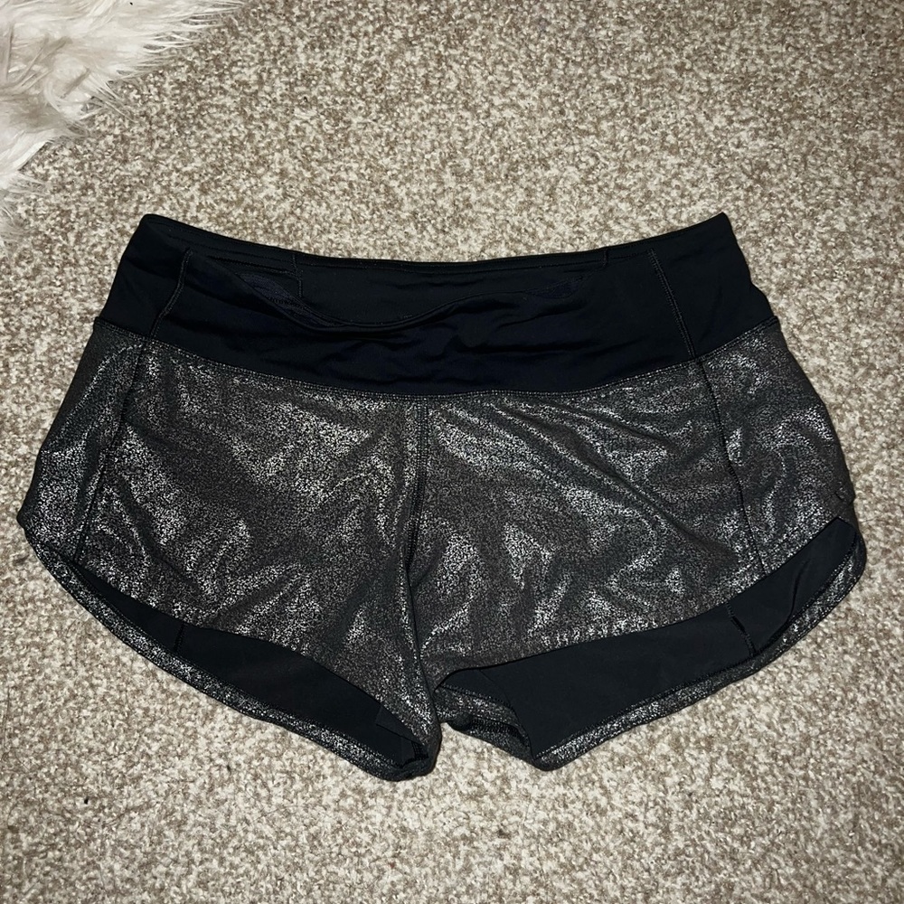 Lululemon Speed Up Shine Shorts